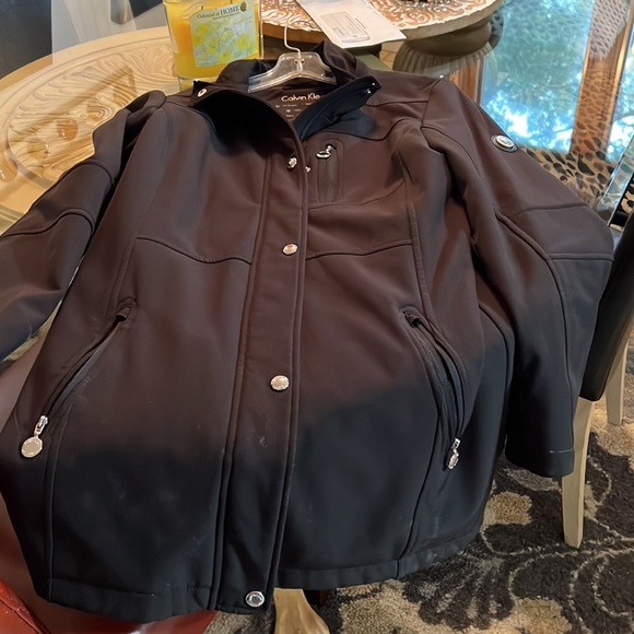 calvin klein jacket size woman’s medium black - Picture 3 of 7